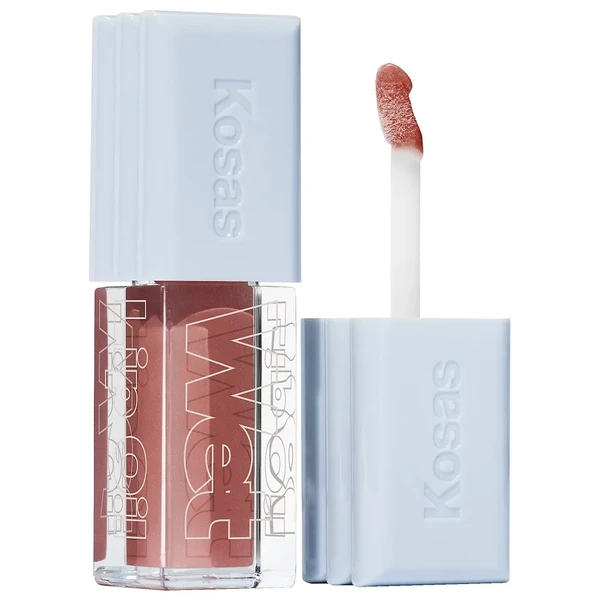 Гігієнічний блиск для губ Kosas Wet Lip Oil Plumping Peptide Lip Treatment Gloss - Unbuttoned