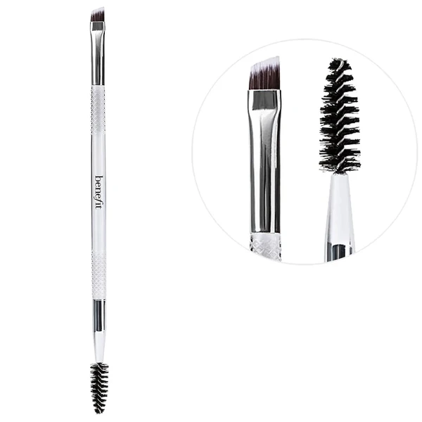 Двостороння щіточка для брів Benefit Cosmetics Dual Ended Eyebrow Brush for Powder & Powmade