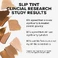Увлажняющий тонирующий крем из SPF35 Saie Slip Tint Dewy Tinted Moisturizer SPF 35 Sunscreen Color: Four + Half - for medium skintones with golden undertones Size 1.3 oz/ 40 mL - Фото 8