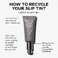 Увлажняющий тонирующий крем из SPF35 Saie Slip Tint Dewy Tinted Moisturizer SPF 35 Sunscreen Color: One - for very light skintones with pink undertones Size 1.3 oz/ 40 mL - Фото 12