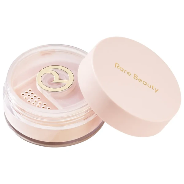 Шовковиста пудра для сяйва Rare Beauty by Selena Gomez Always an Optimist Soft Radiance Setting Powder Color: Light - soft pink for fair to light complexions Size 0.33 oz/ 9.5g