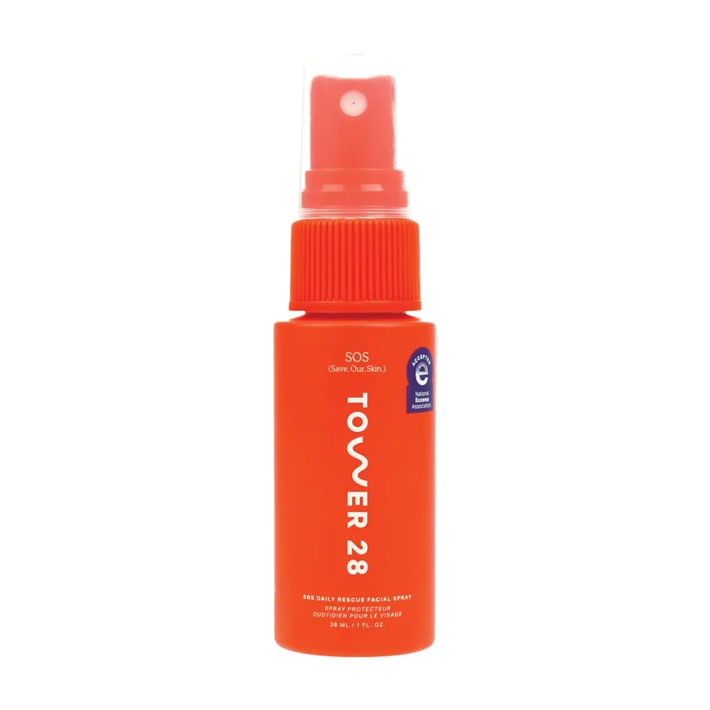 Успокаивающий спрей для лица Tower 28 Beauty SOS Daily Rescue Facial Spray with Hypochlorous Acid 1 oz/ 30 mL MINI