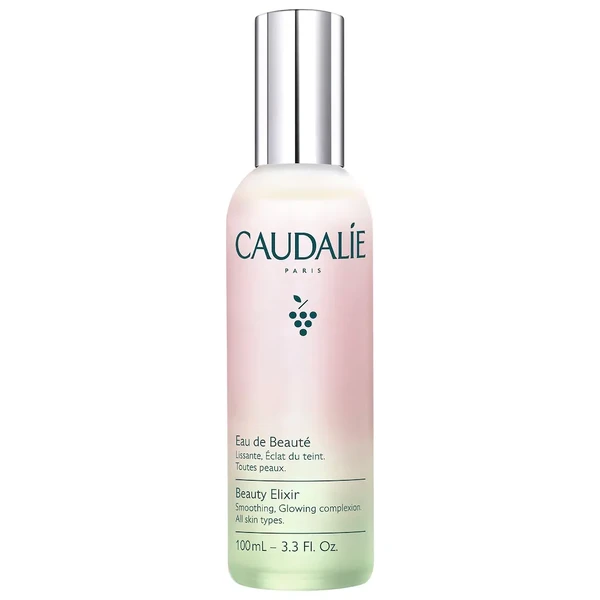 Освежающий спрей для лица Caudalie Beauty Elixir Prep, Set, Glow Face Mist 3.3 oz/ 100 mL