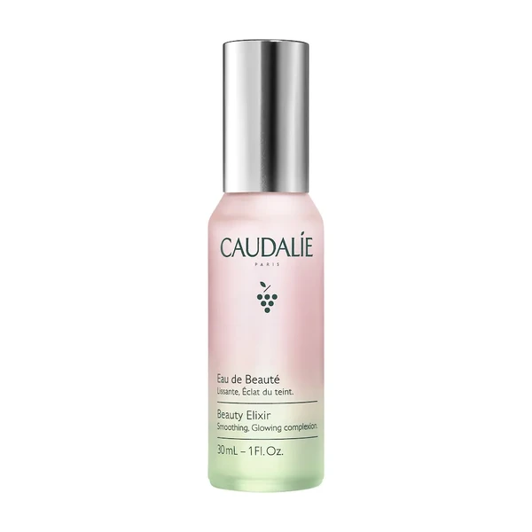Освежающий спрей для лица Caudalie Mini Beauty Elixir Prep, Set, Glow Face Mist - 30 мл