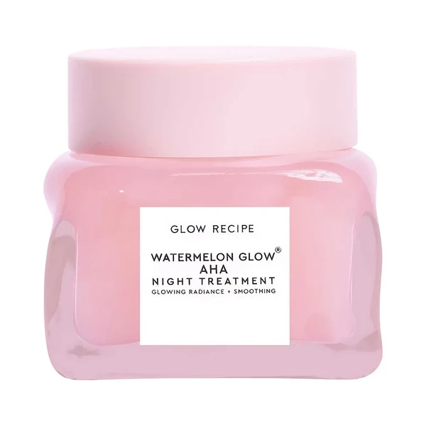 Нічна омолоджувальна маска Glow Recipe Watermelon Glow AHA Night Treatment 2.02 oz / 60 mL