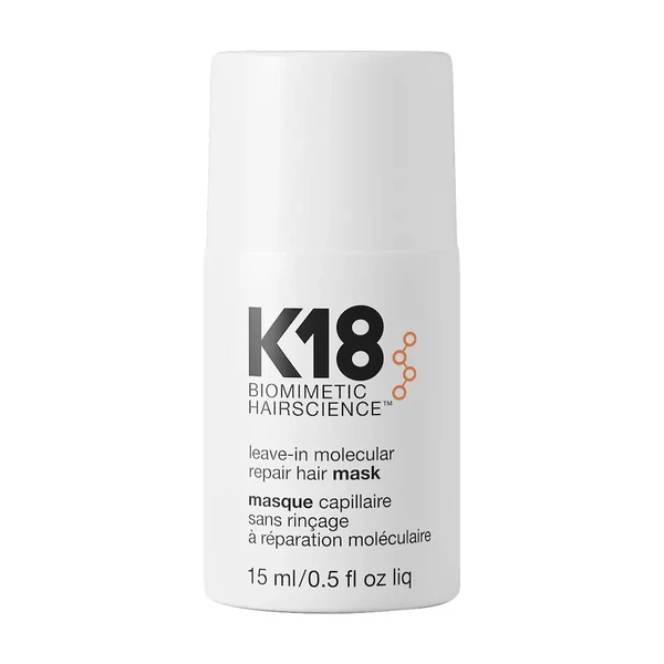 Маска для волосся K18 Biomimetic Hairscience Mini Leave-In Molecular Repair Hair Mask 0.5 oz/ 15 mL
