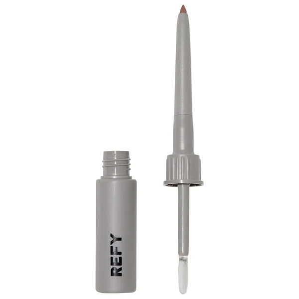 Увлажняющий контур для губ REFY Lip Sculpt Lip Liner and Setter Color: Taupe - light, cool brown Size Liner - .01 oz / .32 g Setter - .14 oz / 4 mL