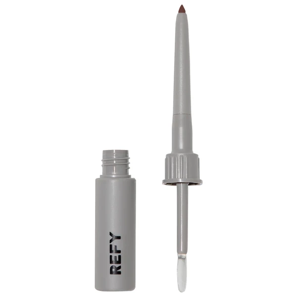 Увлажняющий контур для губ REFY Lip Sculpt Lip Liner and Setter Color: Sepia - dark, chestnut brown Size Liner - .01 oz / .32 g Setter - .14 oz / 4 mL