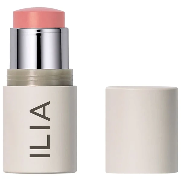 Універсальний кремовий рум'янець ILIA Multi-Stick Cream Blush + Highlighter + Lip Tint In the Mood - golden peach pearl 0.15 oz / 4.5 g