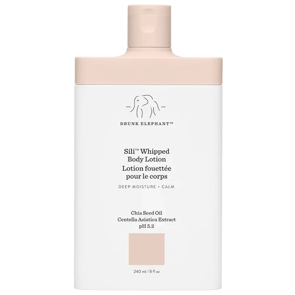 Зволожуючий лосьйон для тіла з ваніллю Drunk Elephant Sili™ Whipped Body Lotion 8 oz / 240 mL