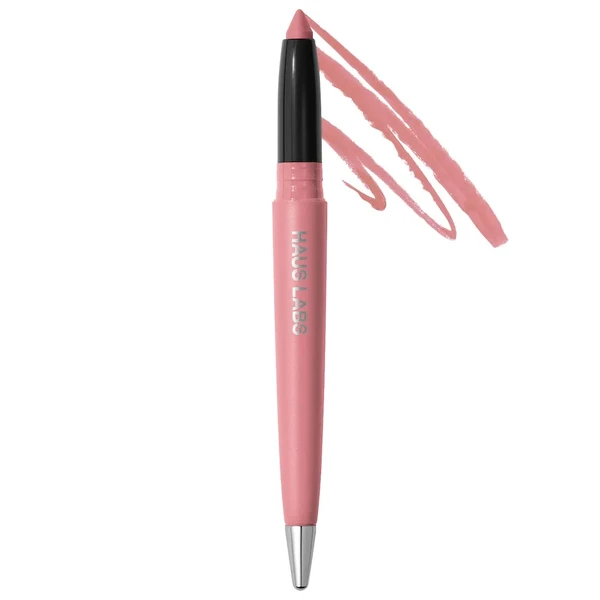 Зволожуюча помада-олівець HAUS LABS BY LADY GAGA Le Monster Lip Crayon Vegan Lipstick and Lip Liner Color: Light Peony Matte - cool light peony Size 0.049 oz / 1.4 g