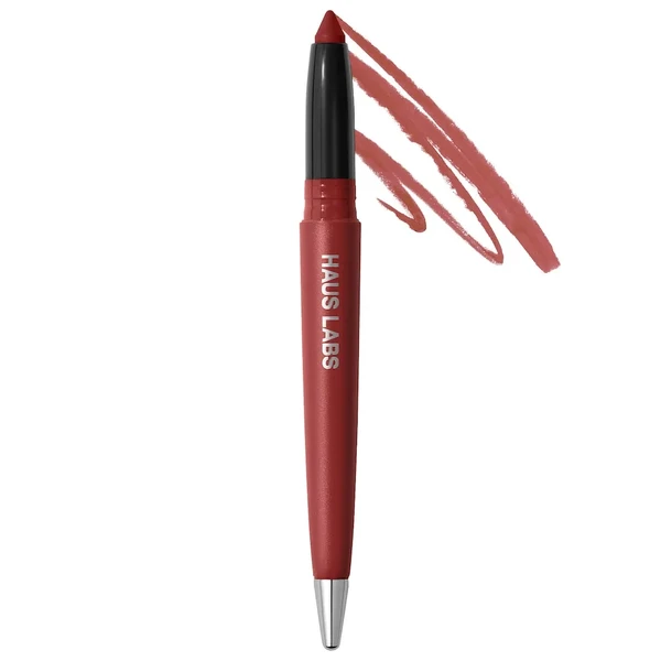 Зволожуюча помада-олівець HAUS LABS BY LADY GAGA Le Monster Lip Crayon Vegan Lipstick and Lip Liner Color: Mocha Matte - warm brown Size 0.049 oz / 1.4 g