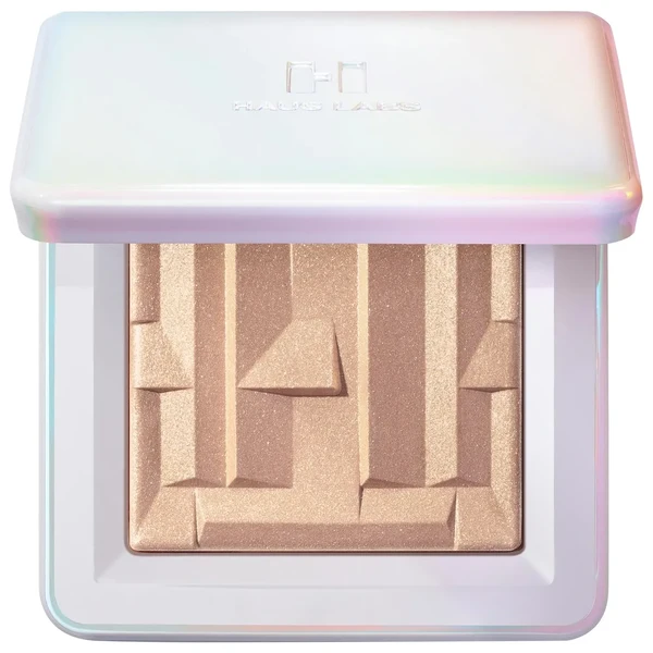 Блискучий хайлайтер з арнікою HAUS LABS BY LADY GAGA Bio-Radiant Gel-Powder Highlighter with Fermented Arnica Color: Sunstone - pink gold Size 0.3 oz / 8.5 g