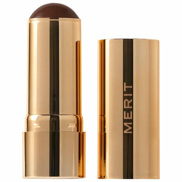 Бронзер для обличчя MERIT Bronze Balm Sheer Sculpting Bronzer Monarch - deep skin 0.44 oz / 12 mL