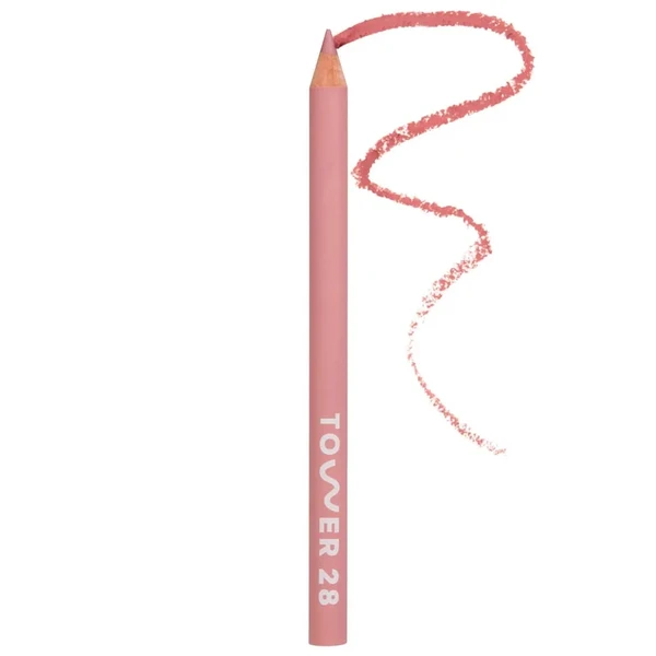 Кремовый карандаш для губ, глаз, щек Tower 28 Beauty OneLiner Lip Liner + Eyeliner + Cheek Pencil Color: Fill Me In - rosy nude Size 0.04 oz / 1.14 g
