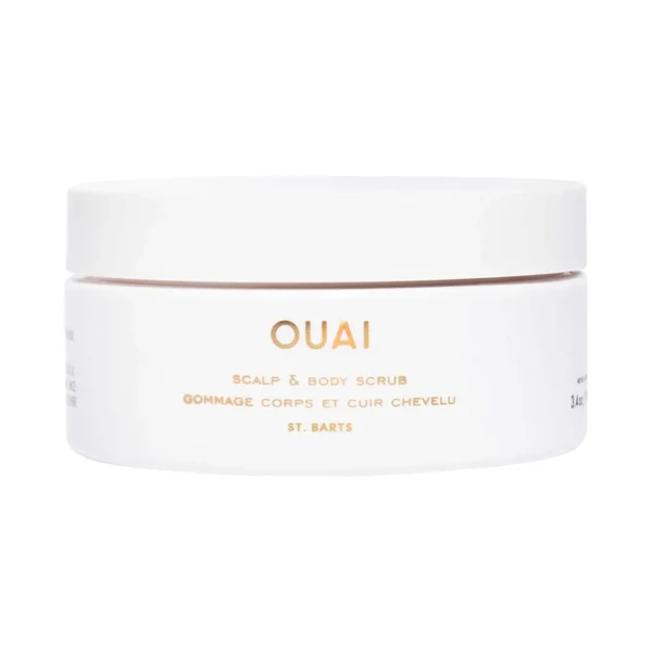 Цукровий скраб для шкіри голови та тіла OUAI Mini St. Barts Cleansing Scalp & Body Sugar Scrub, 3.4 oz / 100 mL