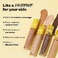 Зволожуючий консилер Kosas Mini Revealer Super Creamy + Brightening Concealer with Caffeine and Hyaluronic Acid Tone 04 N - light medium with neutral yellow undertones 0.06 oz / 2 ml - Фото 4