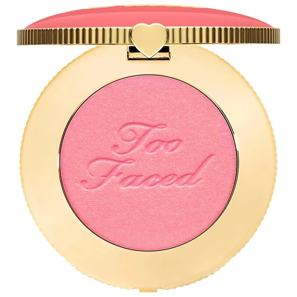 Цветочный румянец Too Faced Cloud Crush Blurring Powder Blush Color: Golden Hour - satin peach pink Size 0.17 oz / 4.82 g