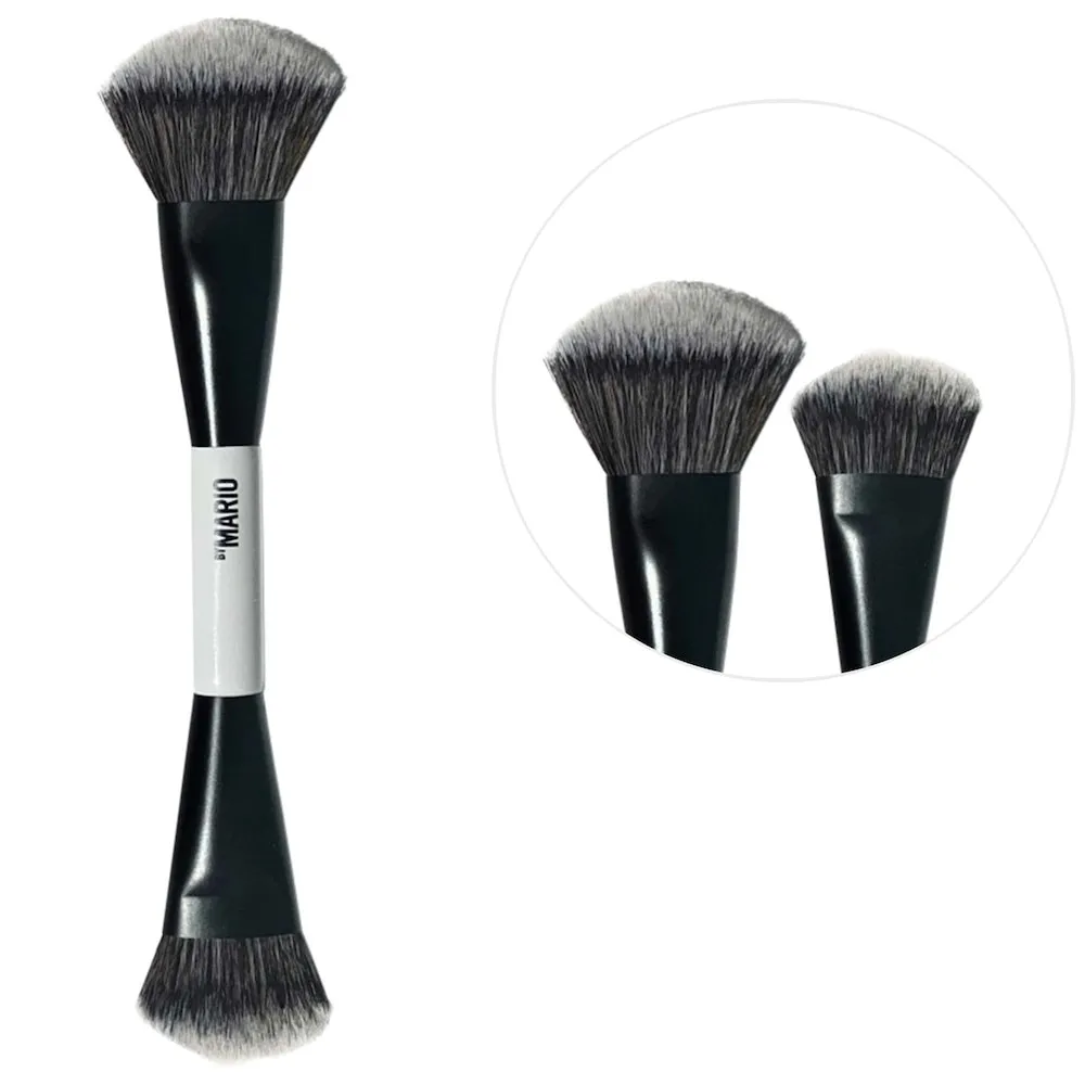 Двосторонній пензлик для тональної основи Makeup by Mario Surreal Foundation F4 Brush