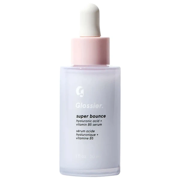 Зволожуючий серум для обличчя з гіалуроновою кислотою Glossier Super Bounce Hyaluronic Acid + Vitamin B5 Hydrating Face Serum 1 oz / 30 mL