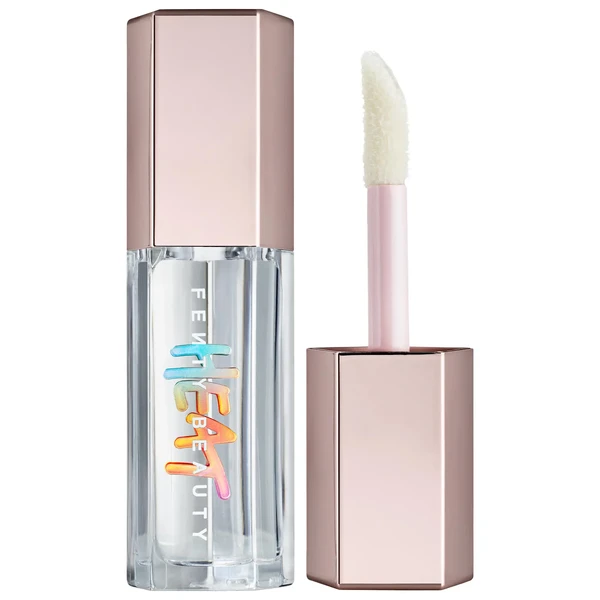 Блиск для губ Fenty Beauty by Rihanna Gloss Bomb Heat Universal Lip Luminizer + Plumper Glass Slipper Heat - прозорий