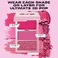 Рум'яна для обличчя з 3D ефектом ONE/SIZE by Patrick Starrr Cheek Clapper 3D Blush Trio Palette Attention Seeker - True Bubblegum Pink Blush Trio - Фото 7