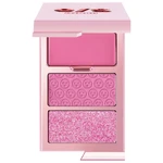 Рум'яна для обличчя з 3D ефектом ONE/SIZE by Patrick Starrr Cheek Clapper 3D Blush Trio Palette Attention Seeker - True Bubblegum Pink Blush Trio