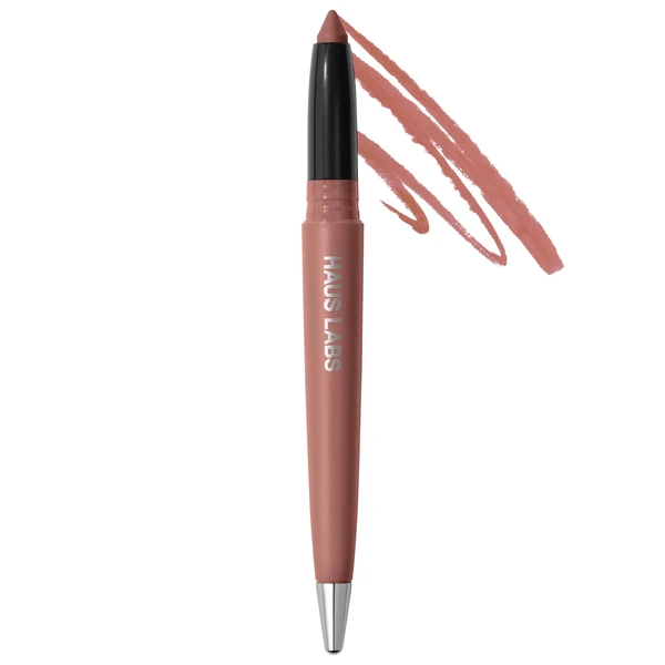 Зволожуюча помада-олівець HAUS LABS BY LADY GAGA Le Monster Lip Crayon Vegan Lipstick and Lip Liner Color: Blush Matte - light pink brown Size 0.049 oz / 1.4 g