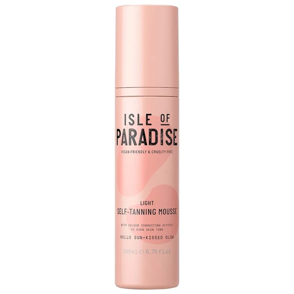 Мус для засмаги "Isle of Paradise Self-Tanning Mousse" Light, 200 mL
