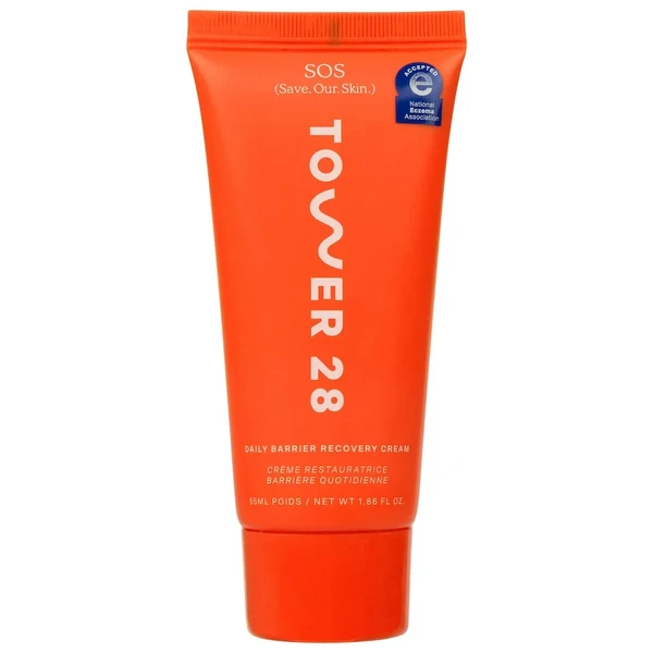 Крем для обличчя Tower 28 Beauty SOS Daily Skin Barrier Redness Recovery Moisturizer 55 ml