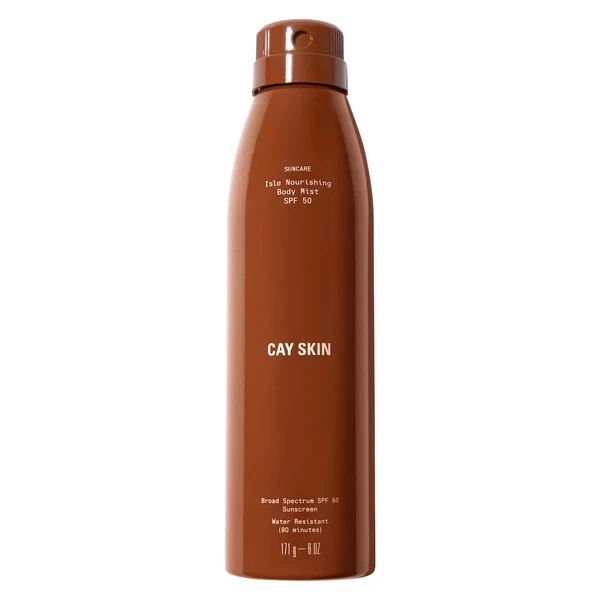 Зволожуючий Спрей для Тіла SPF 50 - CAY SKIN Isle Nourishing Body Mist SPF 50 with Sea Moss and Hyaluronic Acid 6 oz / 171 g