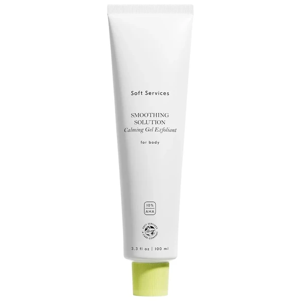 Скраб для тела с AHA-кислотами Soft Services Smoothing Solution AHA Chemical Peel Body Exfoliator, 3.3 oz
