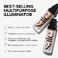 Зволожуючий сяючий гель Saie Mini Glowy Super Gel Lightweight Dewy Highlighter Color: Sunglow - warm golden bronze Size 0.5 oz / 15 mL - Фото 10