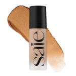 Зволожуючий сяючий гель Saie Mini Glowy Super Gel Lightweight Dewy Highlighter Color: Sunglow - warm golden bronze Size 0.5 oz / 15 mL
