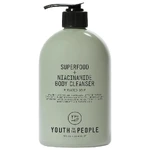 Омолоджуючий гель для душу з ніацинамідом Youth To The People Superfood + Niacinamide Body Cleanser with Antioxidants & Hyaluronic Acid, 487 мл