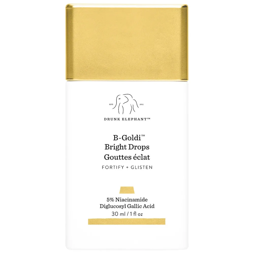 Капли для сияния кожи Drunk Elephant B-Goldi™ Bright Illuminating Drops with 5% Niacinamide 1 oz / 30 mL