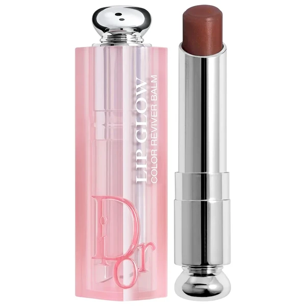 Зволожуючий бальзам для губ Dior Addict Lip Glow 057 Shimmer Cinnamon - коричневий з блискітками 0.11 oz / 3.52 g