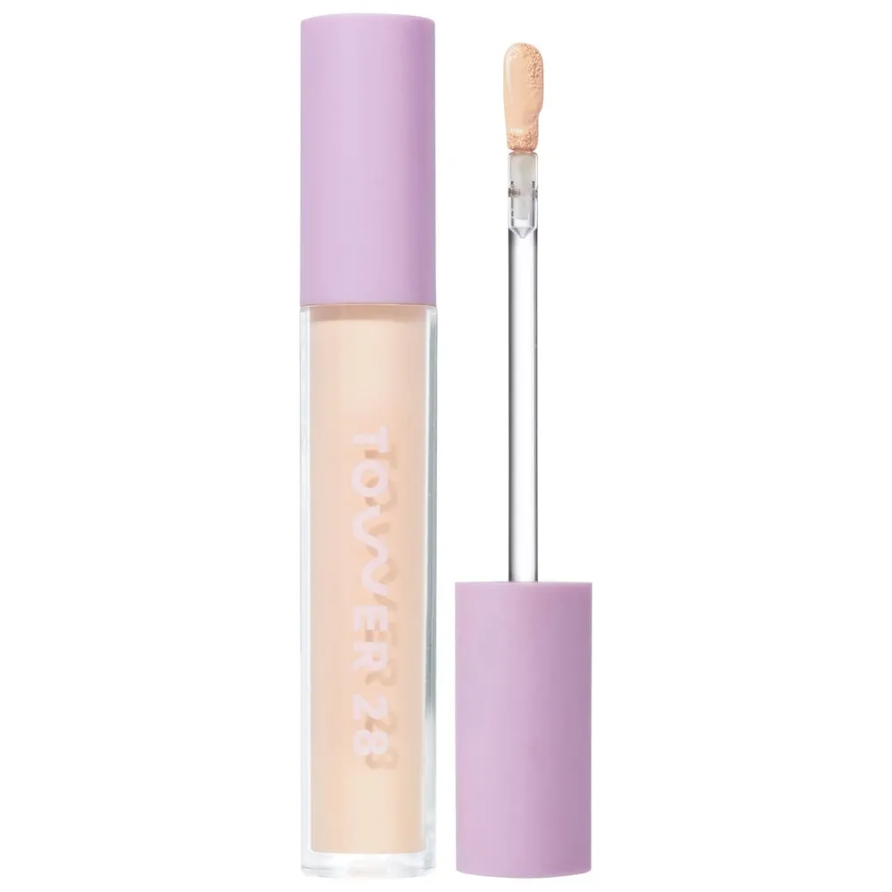 Зволожуючий консилер для шкіри Tower 28 Beauty Swipe All-Over Hydrating Serum Concealer Color: 3.0 CC - light with warm peach undertones Size 0.22 oz / 6.5 ml