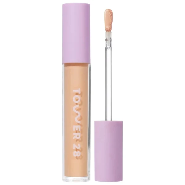 Зволожуючий консилер для шкіри Tower 28 Beauty Swipe All-Over Hydrating Serum Concealer Color: 7.0 KTOWN - medium with neutral undertones Size 0.22 oz / 6.5 ml