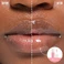Зволожувальна масло для губ Kaja Juicy Glass Lip Oil Rose Hip Spritz - rose pink 0.13 oz / 3.69 g - Фото 4