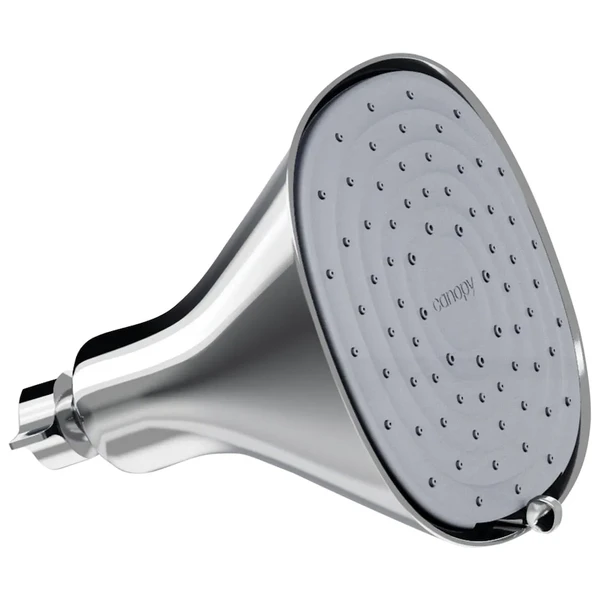Фильтрующая душевая насадка CANOPY Filtered Showerhead for Healthy Skin & Hair Polished Chrome 6.5 x 6.5 x 6.75