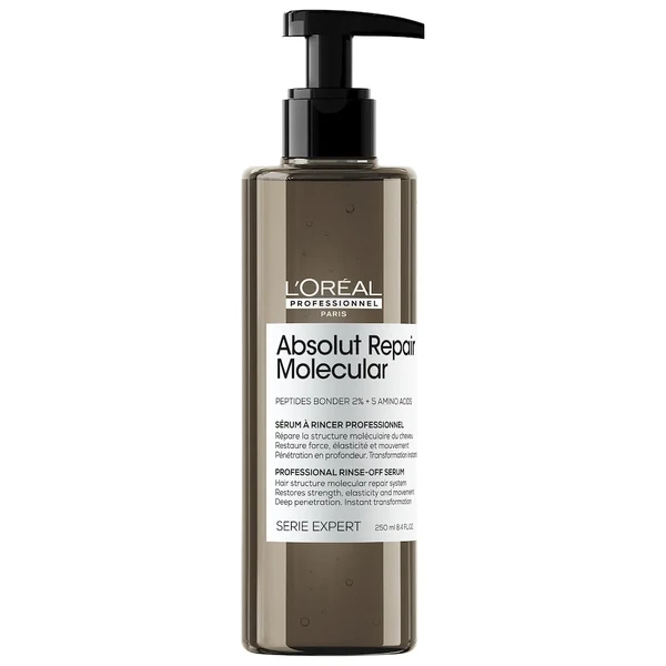 Сироватка для відновлення пошкодженого волосся L'Oréal Professionnel Absolut Repair Molecular Rinse-Off Serum for Very Damaged Hair 8.4 oz / 250 mL