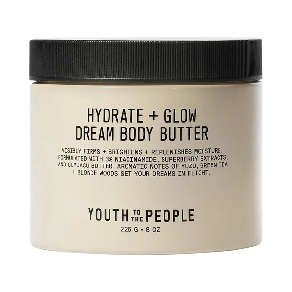 Зволожуючий крем для тіла "Superberry Firm + Glow Dream Body Butter with Niacinamide, Hyaluronic Acid + Antioxidants" Youth To The People - 8 oz