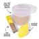 Освіжаючий набір для макіяжу Kosas Cloud Skin Complexion Bestsellers Set Revealer Concealer - Tone 1.5 C (light with cool pink undertones) - Cloud Set - Airy (very sheer light) - Фото 2