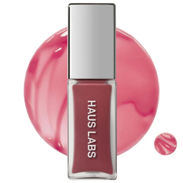 Зволожуючий блиск для губ HAUS LABS BY LADY GAGA PhD Hybrid Lip Glaze Plumping Gloss Color: Guava - soft warm pink Size 0.25 oz