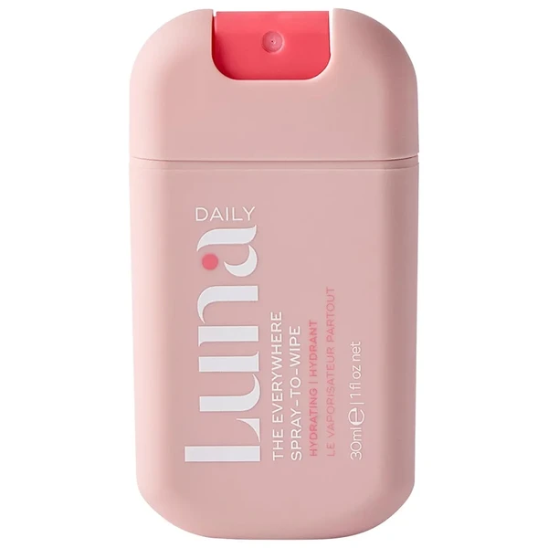 Спрей-серветка Luna Daily The Hydrating Everywhere Spray-To-Wipe Mini 1.01 oz / 30 mL