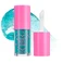 Увлажняющий блеск для губ Too Faced Kissing Jelly Non-Sticky Lip Oil Gloss Color: Sweet Cotton Candy - cool mint blue Size 0.15 oz - Фото 1