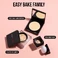 Пудра для обличчя HUDA BEAUTY Easy Bake Loose Baking & Setting Powder Peach Pie - medium to tan with warm undertones .71 oz / 20 g - Фото 11