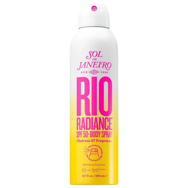 Сонцезахисний спрей для тіла Sol de Janeiro Rio Radiance™ SPF 50 Body Spray Sunscreen with Niacinamide Size: 6.7 fl.oz / 200 mL
