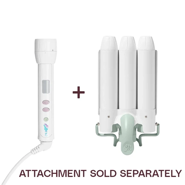 Гламурні хвилі для волосся Mane Power Bottom + 1.25" Jumbo Waver Attachment Color: Power Base